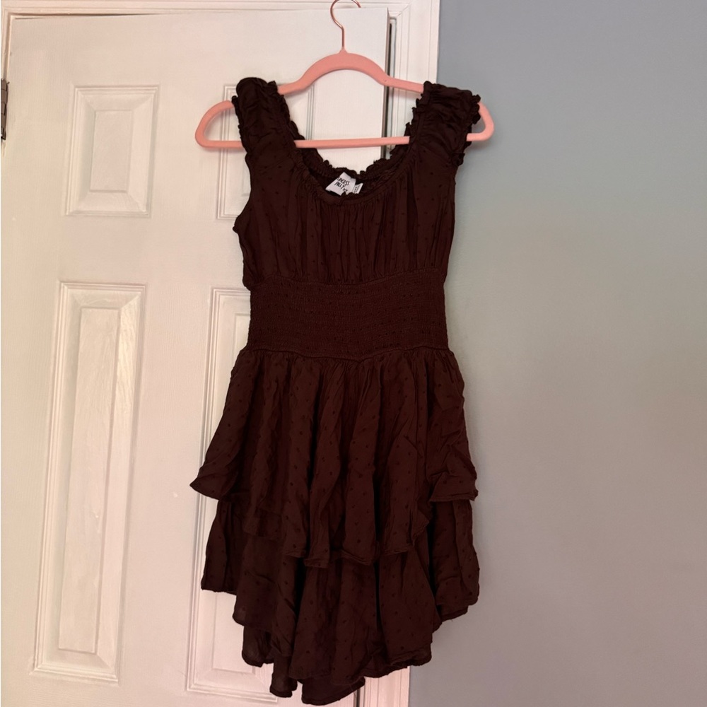 Princess Polly Chocolate Brown The Love Galore Romper - Picture 11 of 12